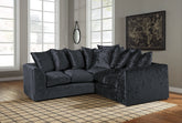 Florexa Modern Crush Velvet Corner Sofa