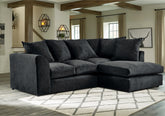 Mirana Modern Plush Velvet Corner RHF Sofa