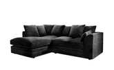 Canolo Luxury LHF Corner Chaise Jumbo Cord Sofa