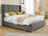 Harry Linen Bed Frame