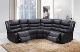 Riola Bonded Leather Recliner 2c2 Corner Sofa