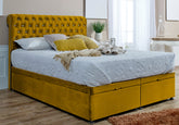 Santino Divan Ottoman with matching Footboard Plush Bed Frame