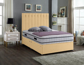 Snuggler Divan Bed 54 inch Headboard 2 Drawers Lined Design Plush