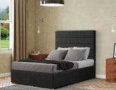 George Ottoman Bed Floor Standing Headboard Linen