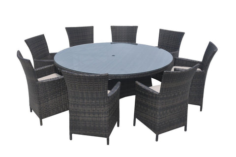 Westfield 8 Seater Set with Round Table