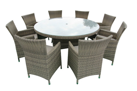 Westfield 8 Seater Set with Round Table