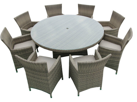 Westfield 8 Seater Set with Round Table