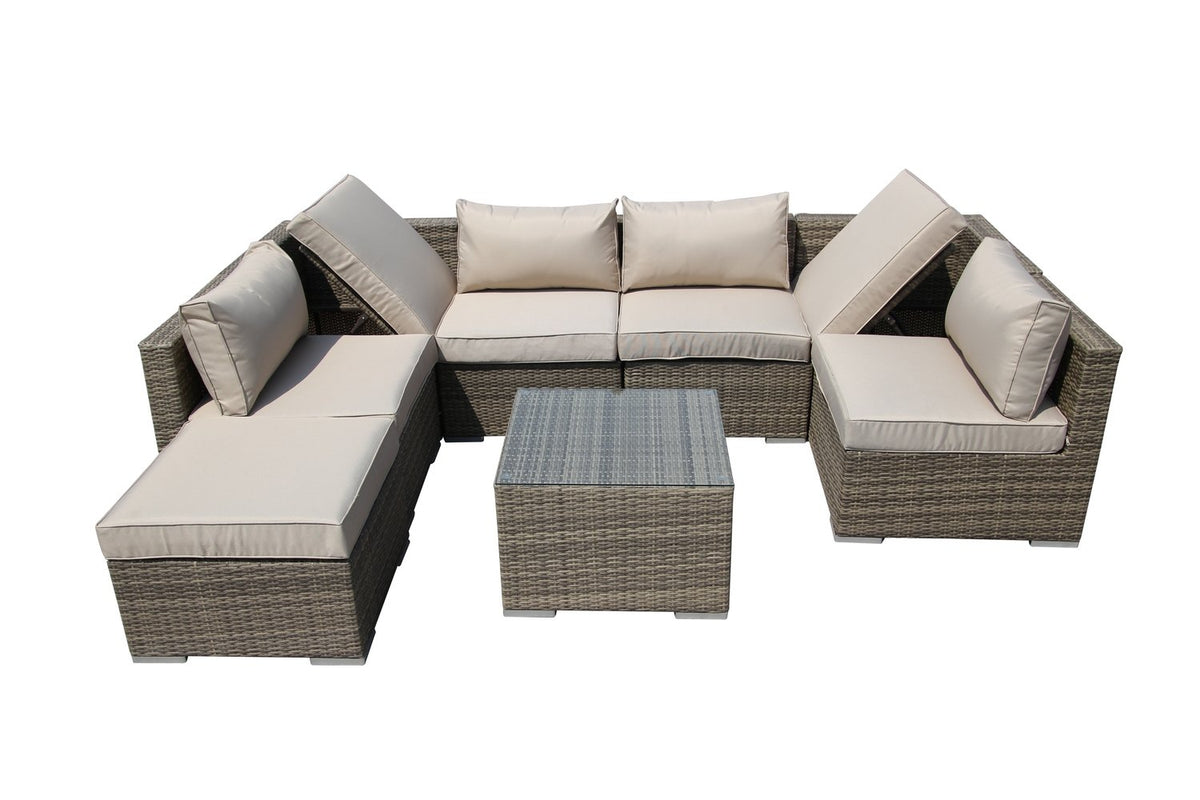 Mannok 7 Seater Recliner Set