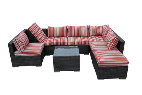 Mannok 7 Seater Recliner Set