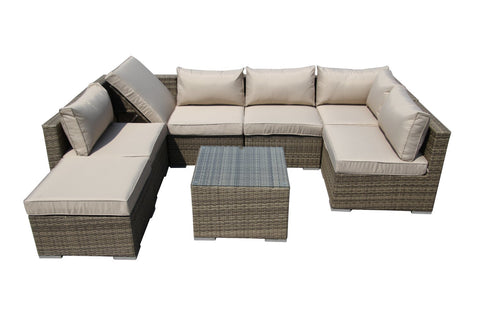 Mannok 7 Seater Recliner Set