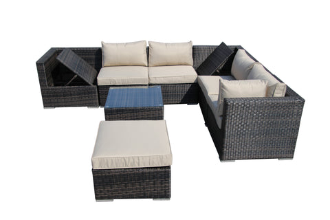 Longria 7 Seater Recliner Set