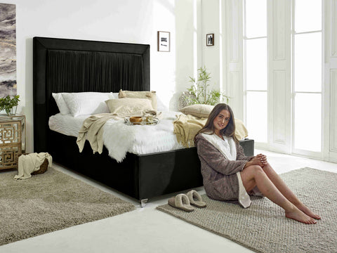 Alexandra Plush Velvet Bed Frame