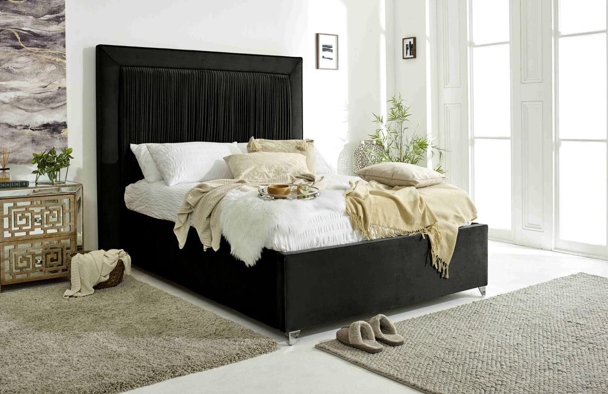 Alexandra Plush Velvet Bed Frame