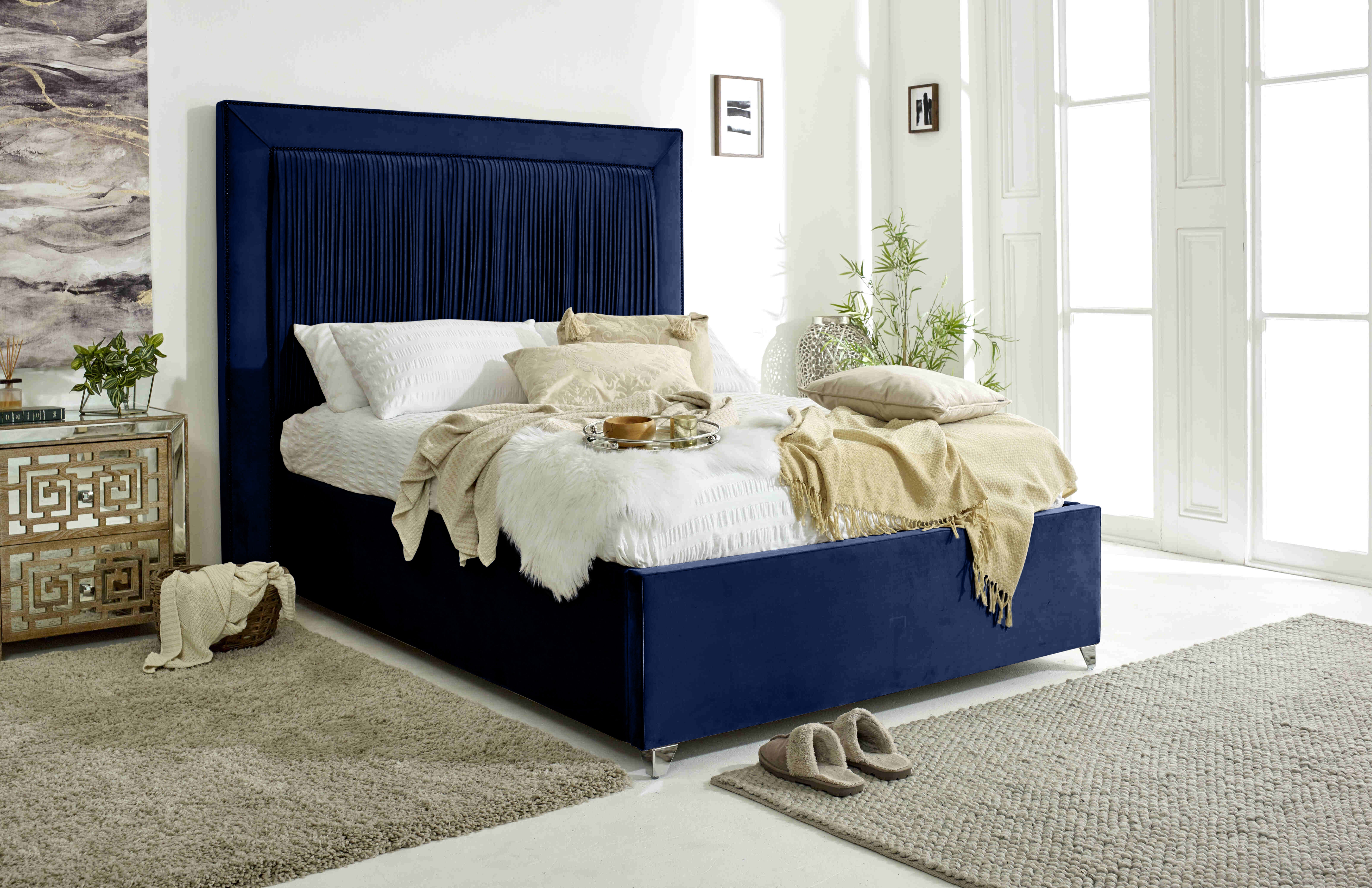 Alexandra Plush Velvet Bed Frame