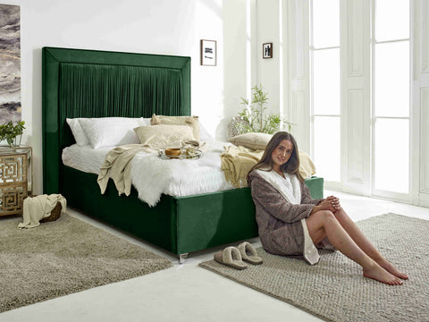 Alexandra Plush Velvet Bed Frame
