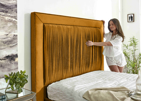 Alexandra Plush Velvet Bed Frame