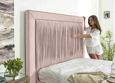 Alexandra Plush Velvet Bed Frame