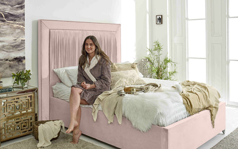 Alexandra Plush Velvet Bed Frame