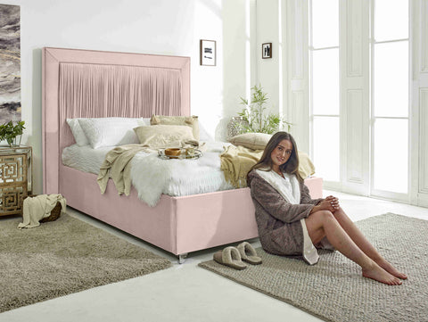 Alexandra Plush Velvet Bed Frame