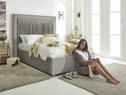 Alexandra Plush Velvet Bed Frame