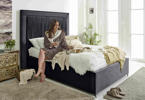 Alexandra Plush Velvet Bed Frame