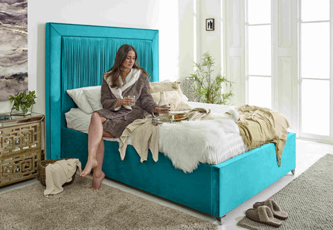 Alexandra Plush Velvet Bed Frame