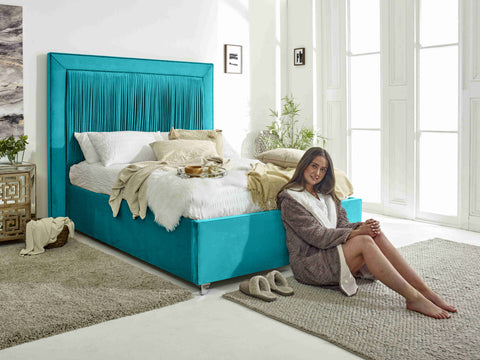 Alexandra Plush Velvet Bed Frame