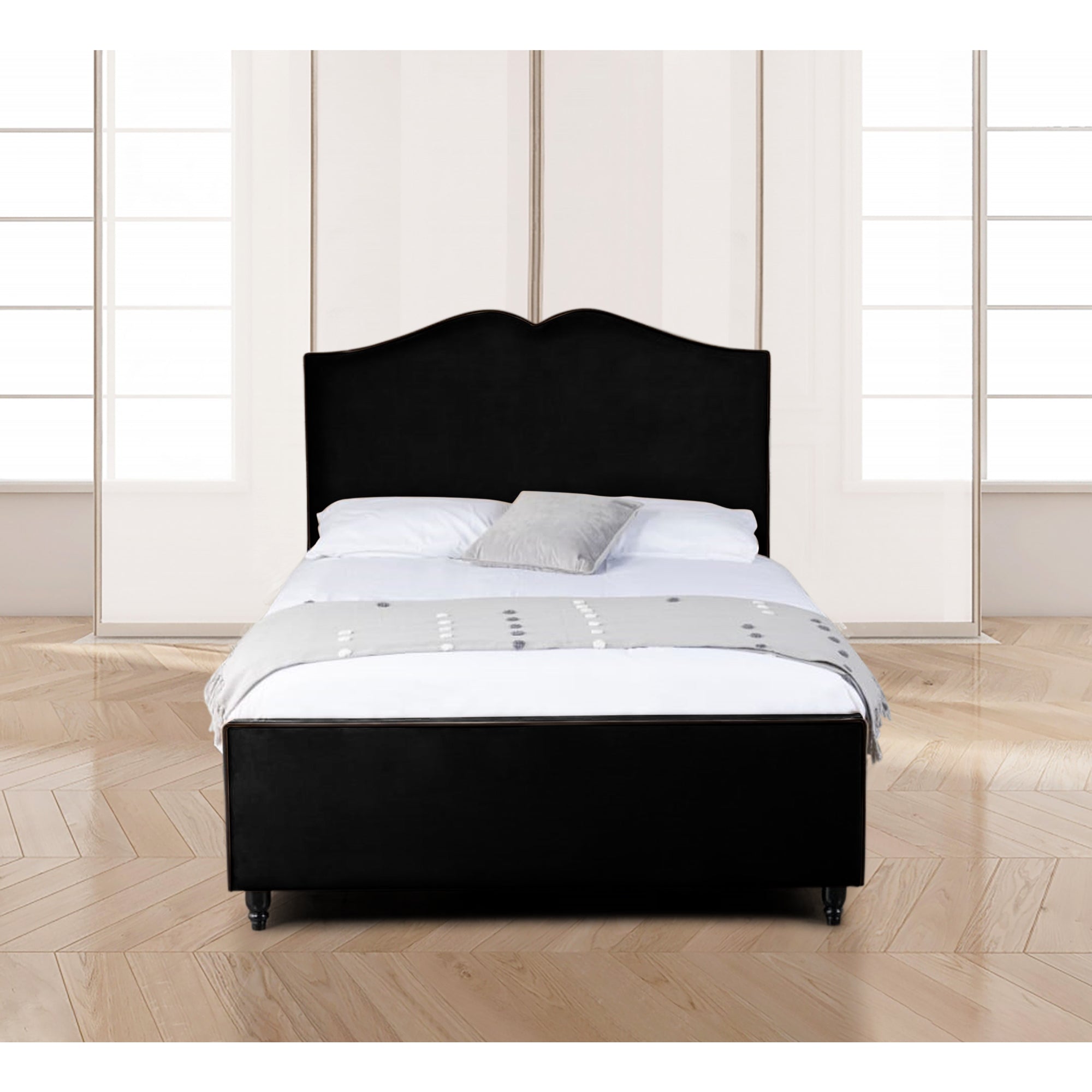 Anni Plush Velvet Luxury Bed Frame