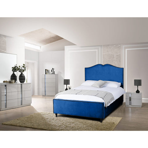 Anni Plush Velvet Luxury Bed Frame