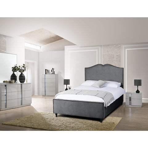 Anni Plush Velvet Luxury Bed Frame