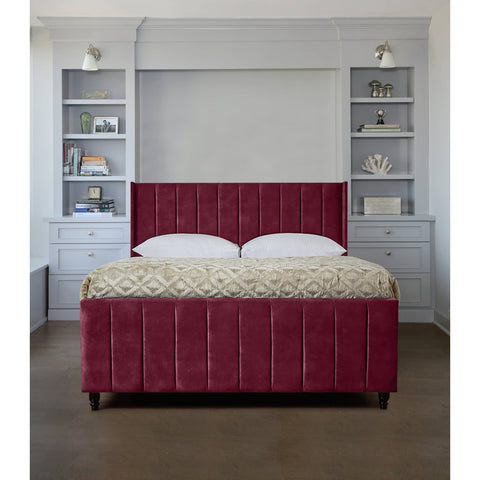 Ariola Plush Velvet Luxury Bed Frame