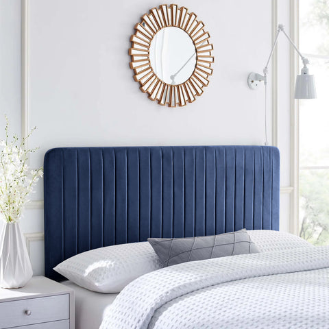 Aurora Plush 26 inch Strutted Headboard