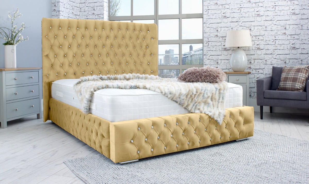 Bello Plush Bed Frame