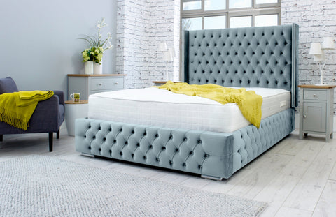 Benito Plush Bed Frame