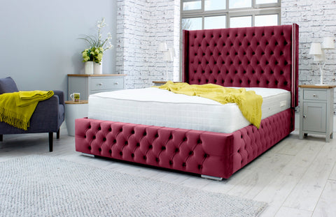 Benito Plush Bed Frame