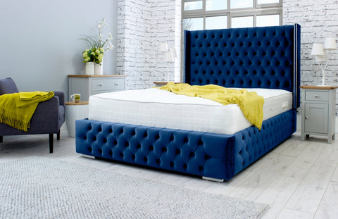 Benito Plush Bed Frame