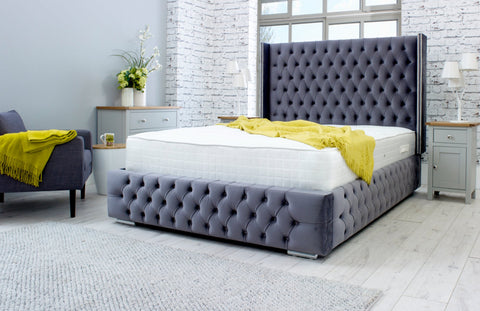 Benito Plush Bed Frame