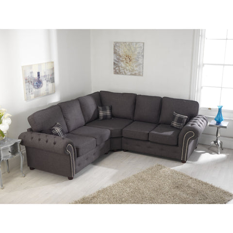 Benson Chenille Grey Sofa 2c2