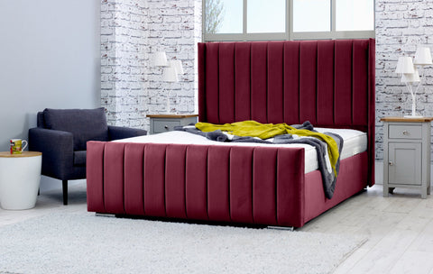 Caira Plush Bed Frame