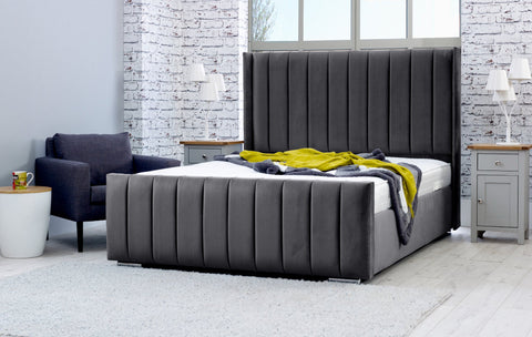 Caira Plush Bed Frame