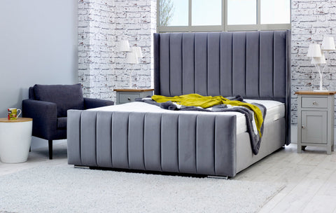 Caira Plush Bed Frame