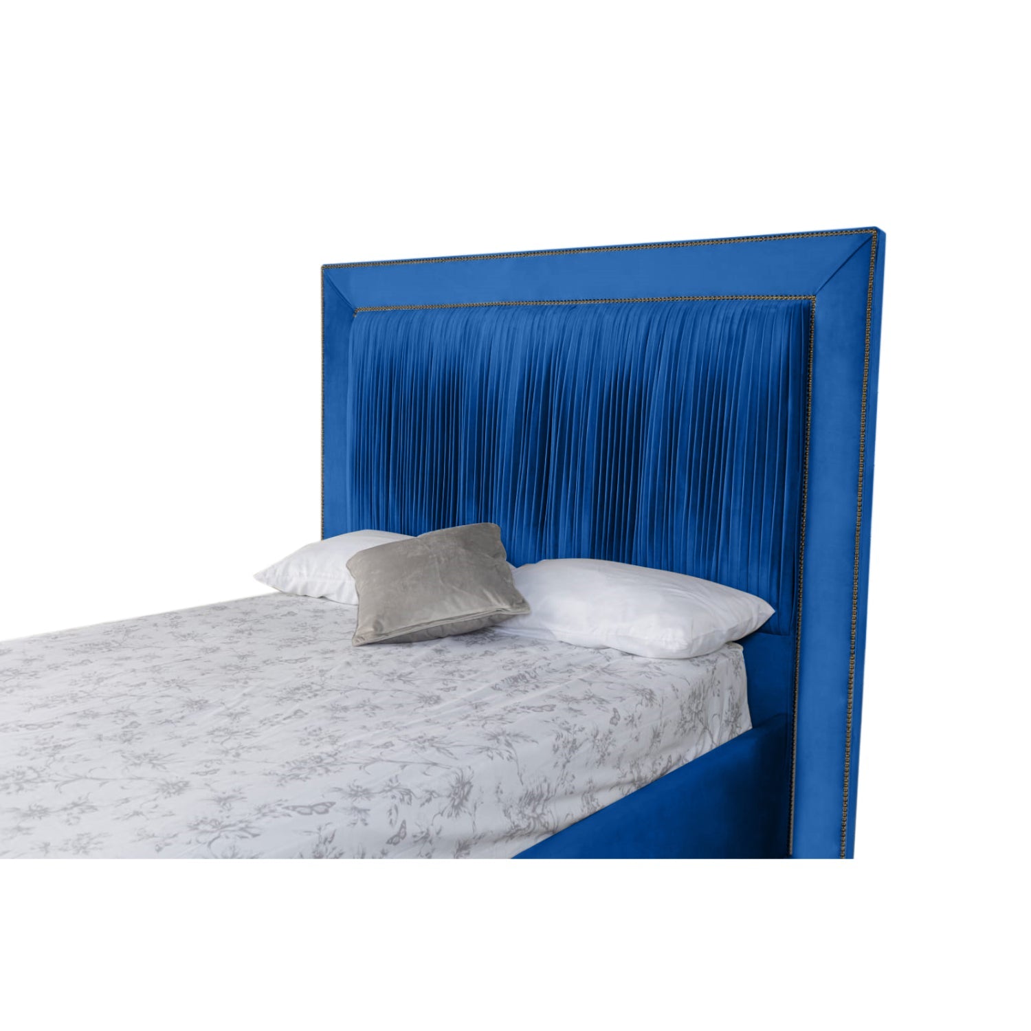 Canterbury Plush Velvet Luxury Bed Frame