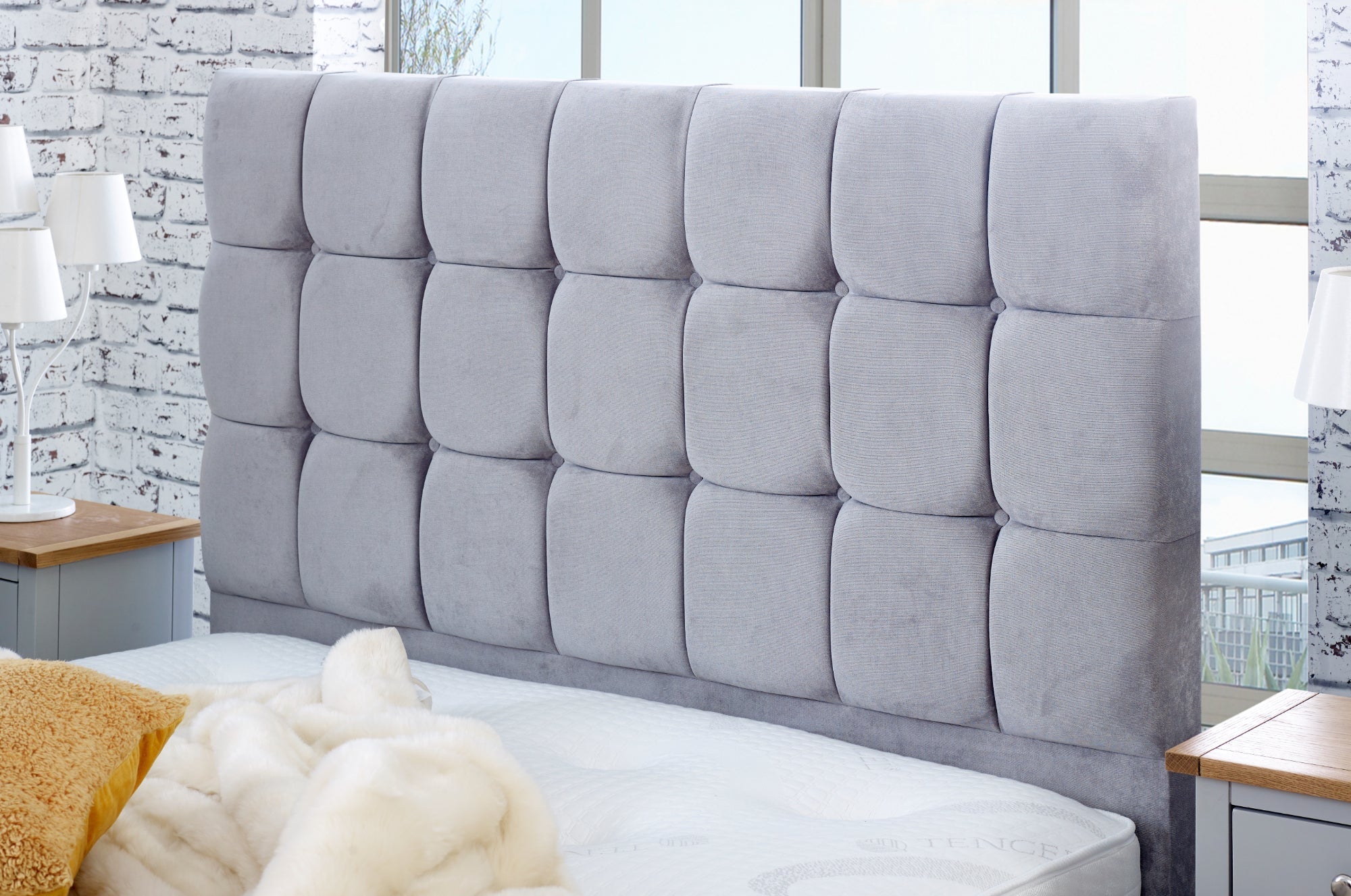 Capri Plush Bed Frame