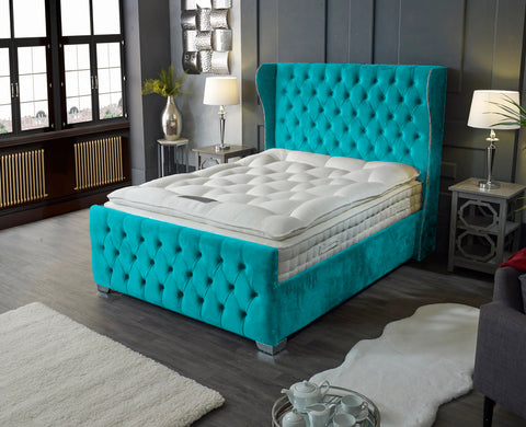 Colleen Plush Bed Frame