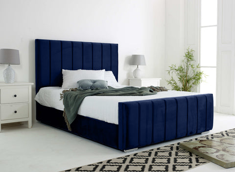 Coraline Plush Velvet Bed Frame