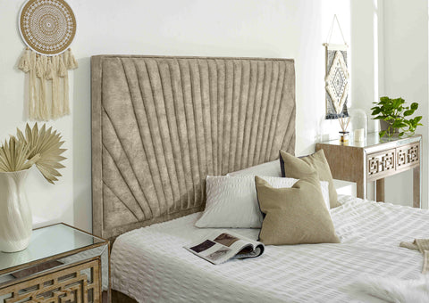 Dawn Marble Fabric Bed Frame