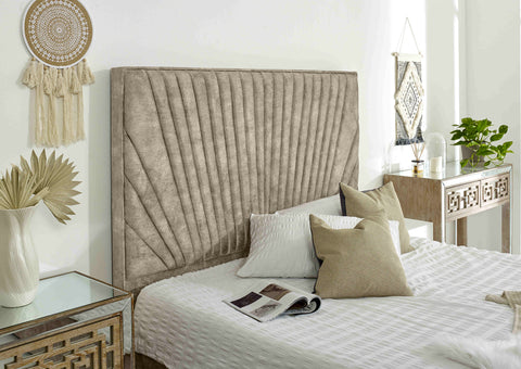 Dawn Marble Fabric Bed Frame