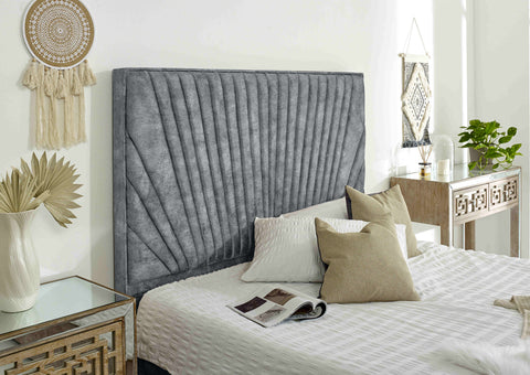 Dawn Marble Fabric Bed Frame
