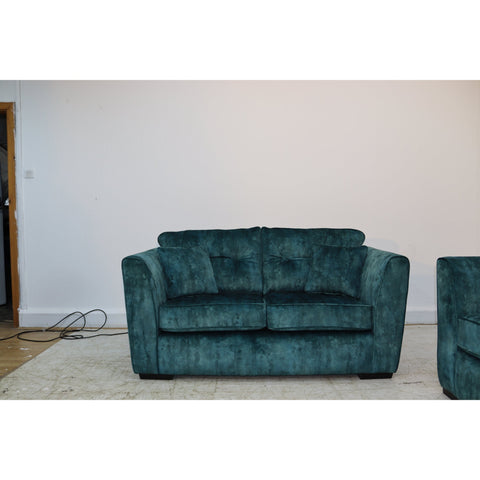 Denton Milano Teal Sofa Full Back 3+2 Seater