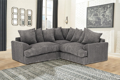 Florexa Modern Jumbo Cord Corner Sofa